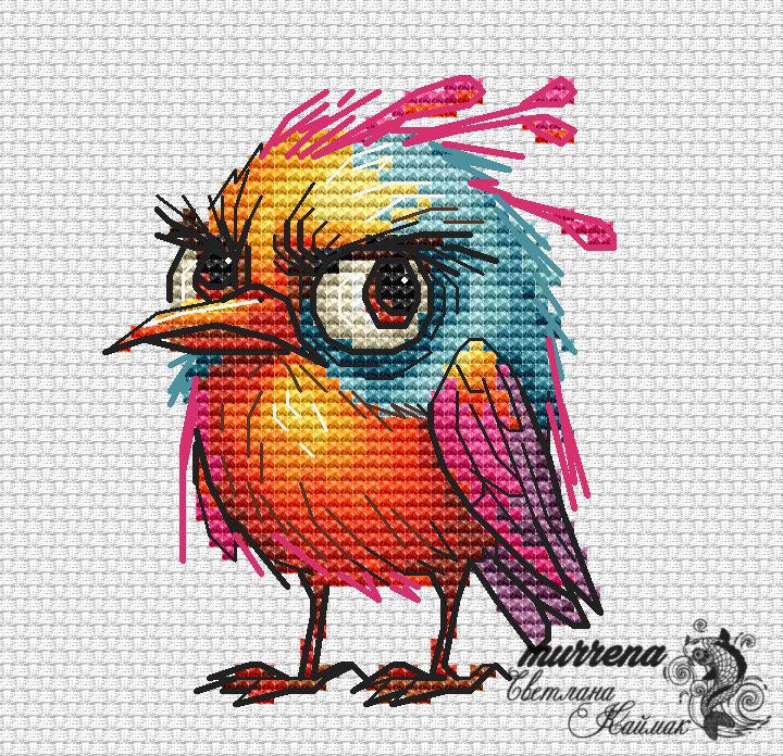 Maaaan - PDF Cross Stitch Pattern