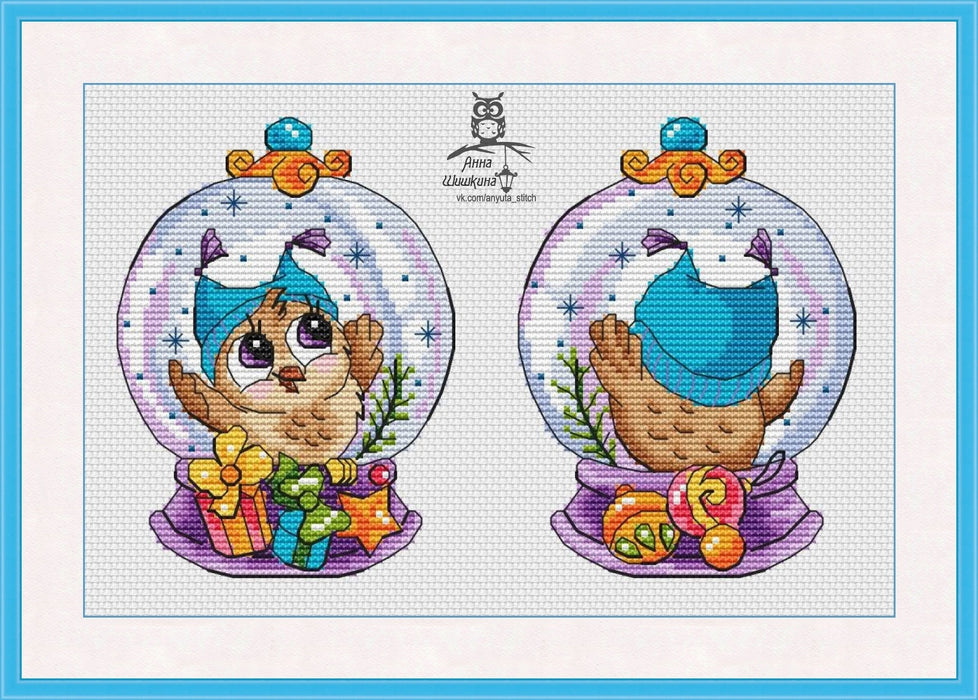 I am a snowball - PDF Cross Stitch Pattern