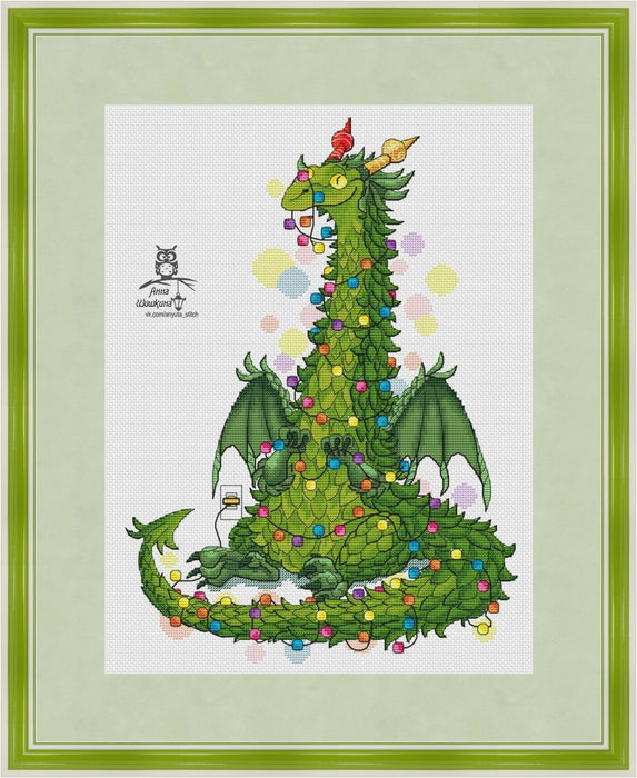 Dragontree - PDF Cross Stitch Pattern