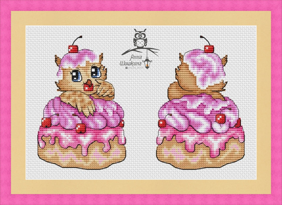 I'm a cake - PDF Cross Stitch Pattern