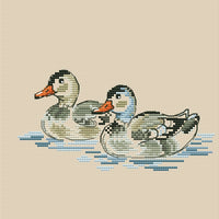 Minimalism. Ducks - PDF Cross Stitch Pattern