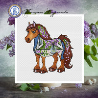 A Horse. May - PDF Cross Stitch Pattern