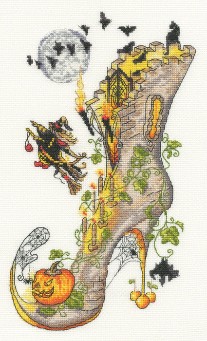 All Hallows' Party XSK14 Counted Cross Stitch Kit - Wizardi