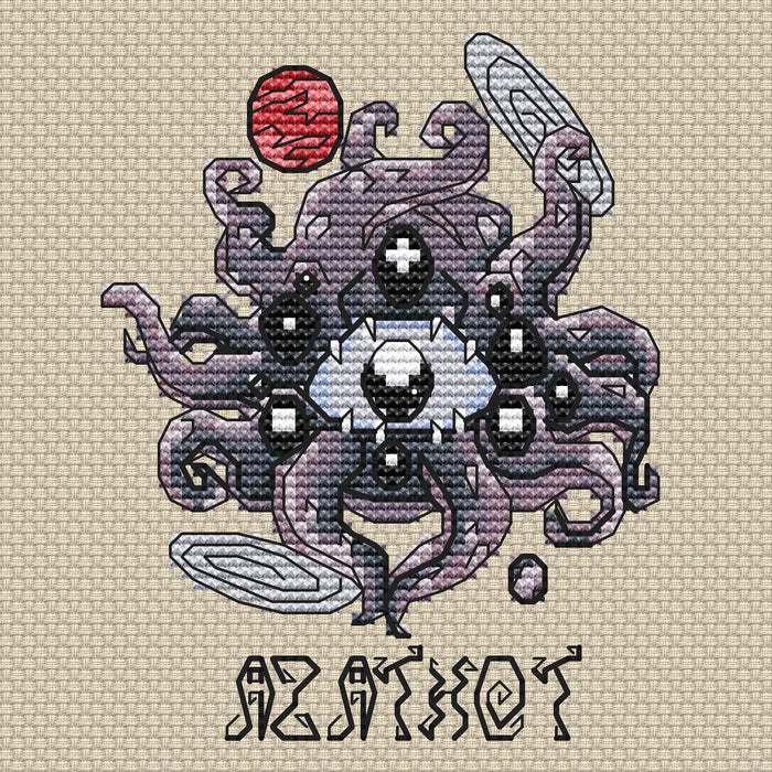 Azathot - PDF Cross Stitch Pattern - Wizardi