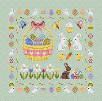 Easter - PDF Cross Stitch Pattern
