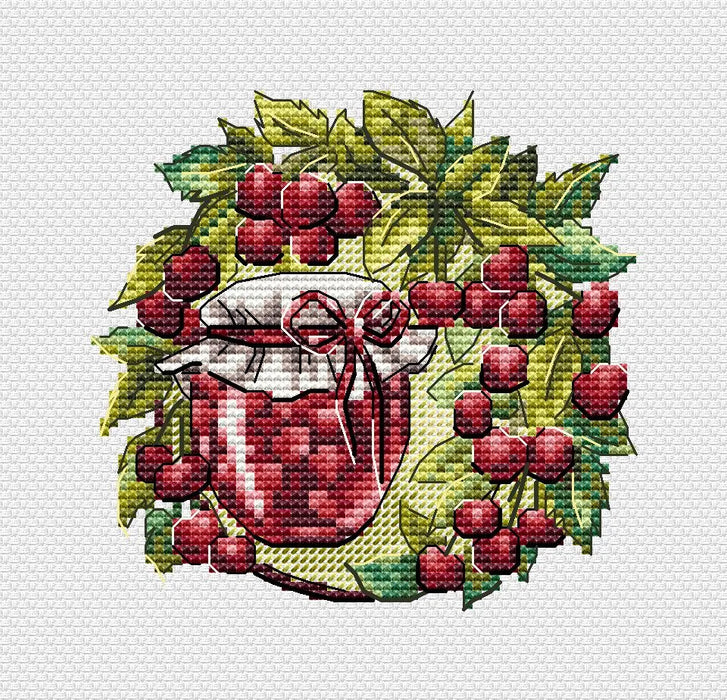 Pleasant chores. Cherry - PDF Cross Stitch Pattern