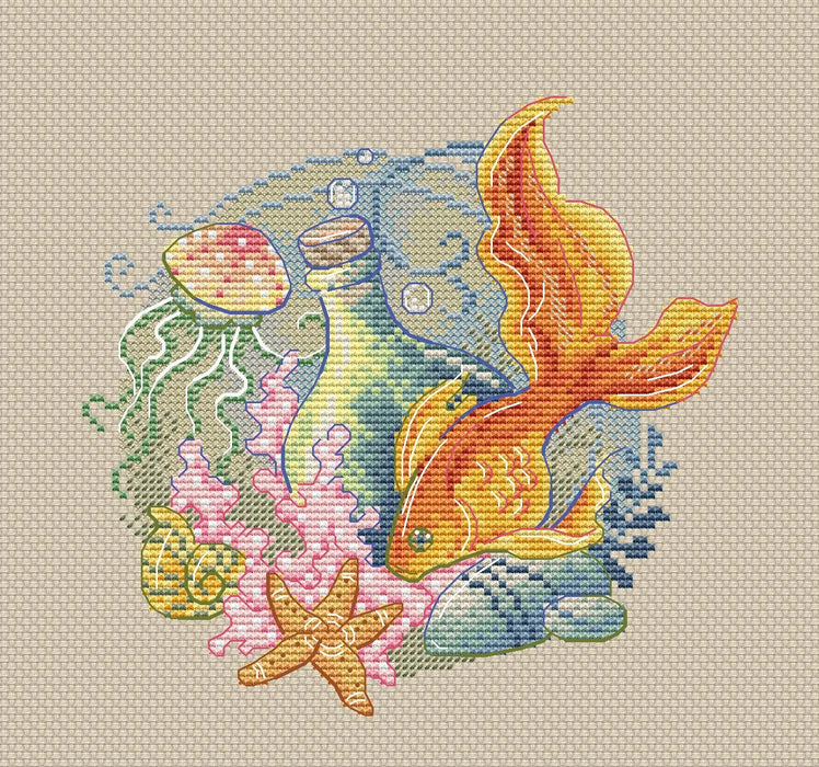 Goldfish - PDF Cross Stitch Pattern