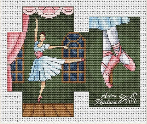 Ballet - PDF Cross Stitch Pattern - Wizardi