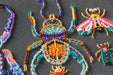 Bead Embroidery Kit - Beetles AB-730 - Wizardi