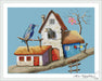 Bird House - PDF Cross Stitch Pattern - Wizardi