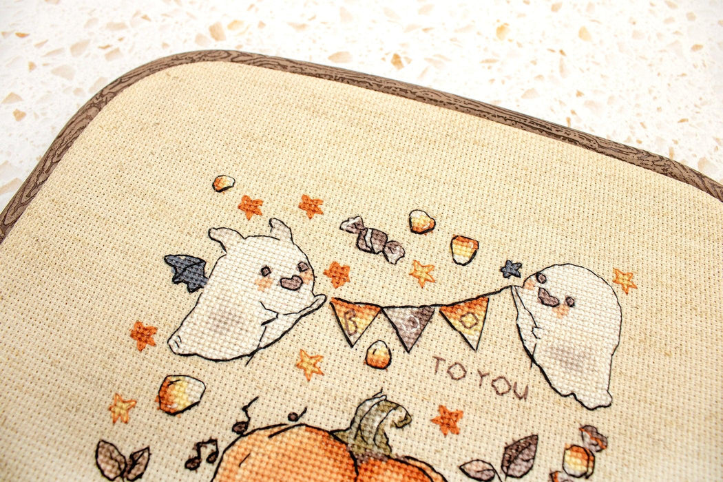 Boo To You L8814 Counted Cross Stitch Kit - Wizardi