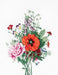 Bouquet of flowers B2350L Counted Cross-Stitch Kit - Wizardi