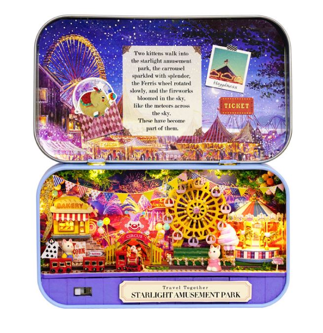 Miniature Wizardi Roombox Kit - Starlight Amusement Park