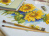 Bright Sunflowers K-125 Counted Cross-Stitch Kit - Wizardi