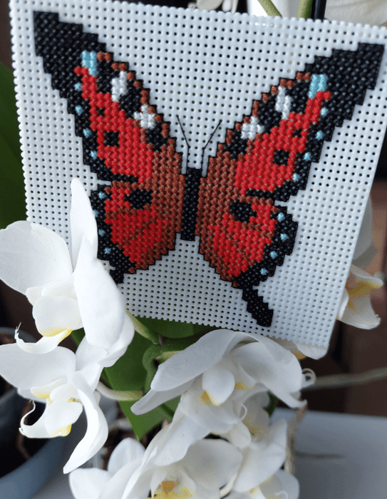 "Butterflies" 117CS Counted Cross-Stitch Kit - Wizardi