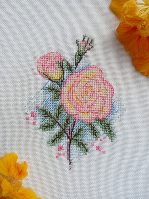 Rose - PDF Cross Stitch Pattern