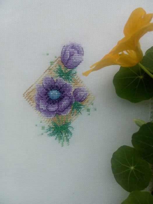 Anemone - PDF Cross Stitch Pattern