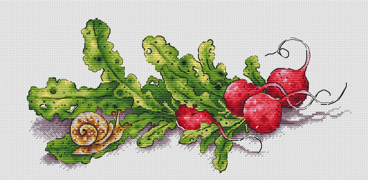 Radish - PDF Cross Stitch Pattern