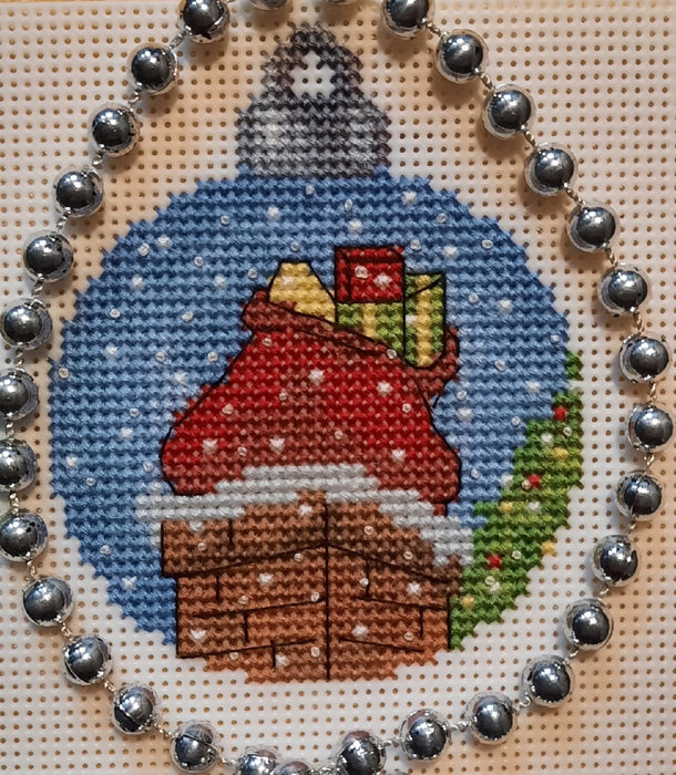Christmas ball. Bag - PDF Cross Stitch Pattern - Wizardi