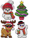 "Christmas Toys" 120CS Counted Cross-Stitch Kit - Wizardi