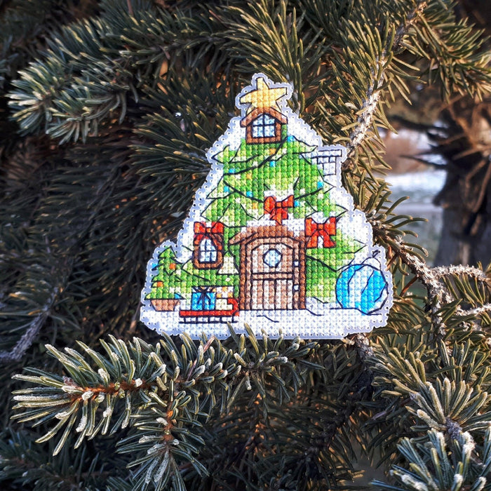 Christmas Tree - PDF Cross Stitch Pattern - Wizardi