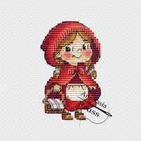 Little Red Riding Hood - PDF Cross Stitch Pattern