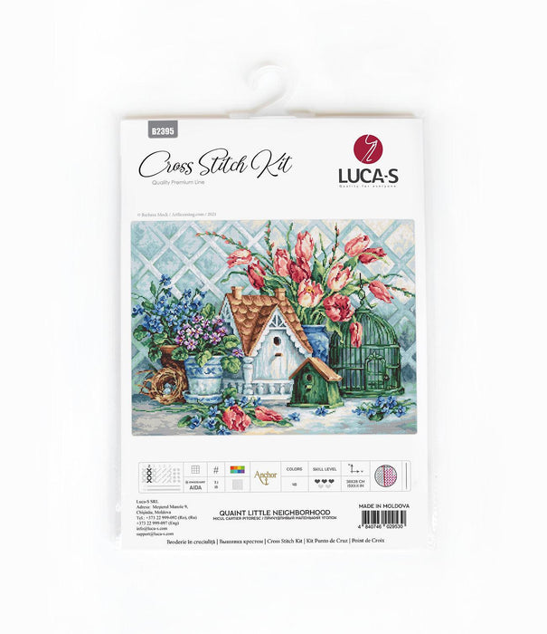 Quaint Little B2395L Counted Cross-Stitch Kit