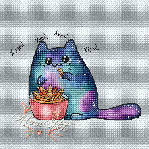 Crunch-crunch - PDF Cross Stitch Pattern - Wizardi