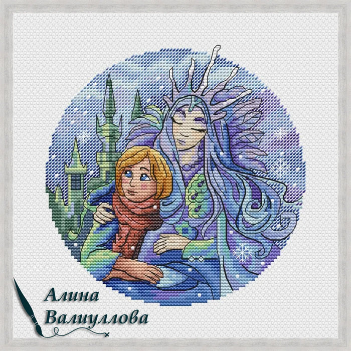 Snow Queen - PDF Cross Stitch Pattern