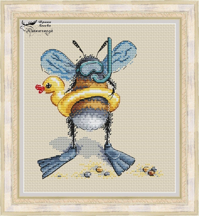 Gurgle - PDF Cross Stitch Pattern