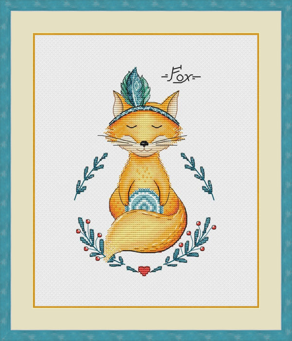 The wisdom of the fox - PDF Cross Stitch Pattern