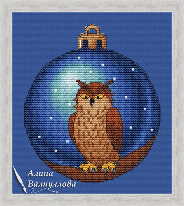 Owl - PDF Cross Stitch Pattern