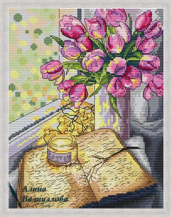 Spring Morning - PDF Cross Stitch Pattern