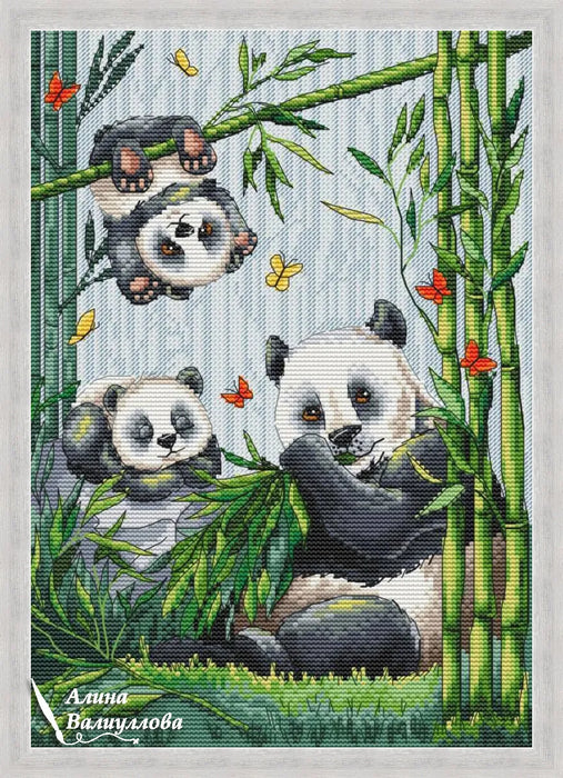 Pandas - PDF Cross Stitch Pattern