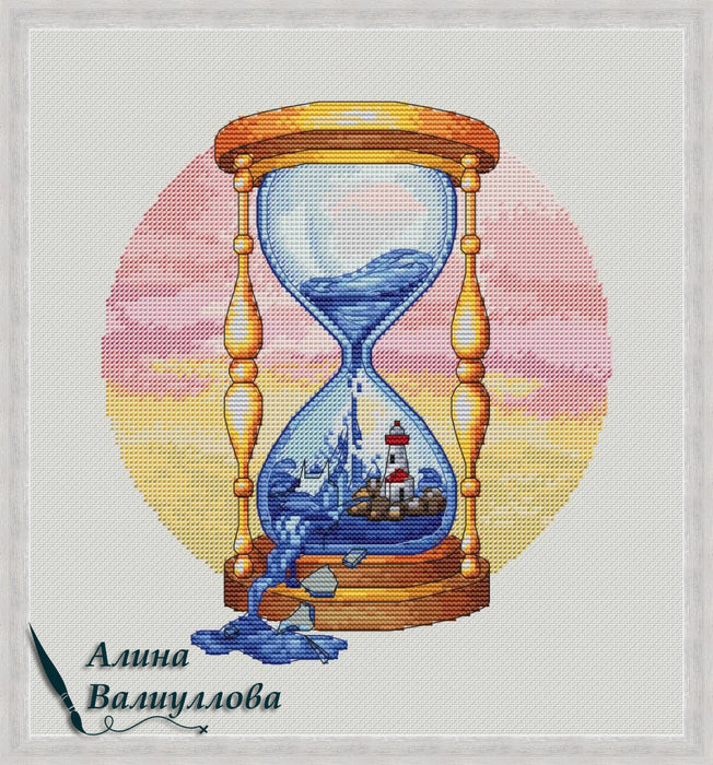 The Water Clock - PDF Cross Stitch Pattern