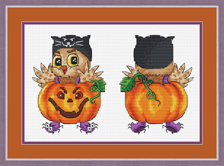 I am a pumpkin! - PDF Cross Stitch Pattern