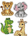 "Cute Animals" 121CS Counted Cross-Stitch Kit - Wizardi