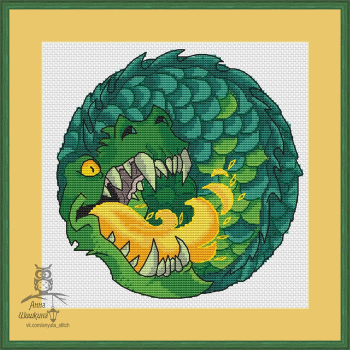 Dragon - PDF Cross Stitch Pattern