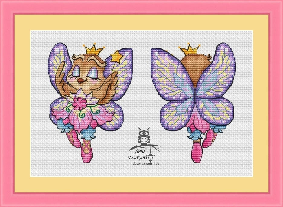 I am a fairy - PDF Cross Stitch Pattern