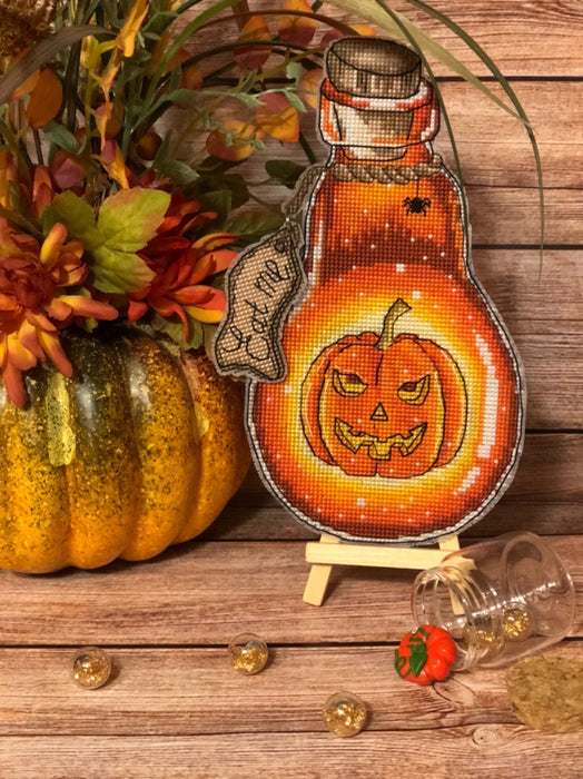 Pumpkin Potion - PDF Cross Stitch Pattern