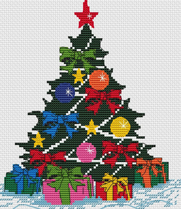 Christmas tree - Free PDF Cross Stitch Pattern