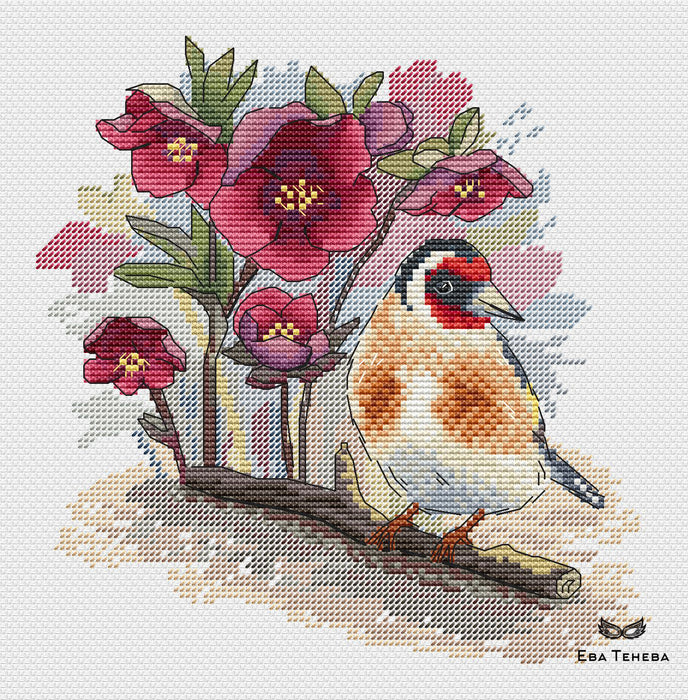 Breath of spring - PDF Cross Stitch Pattern