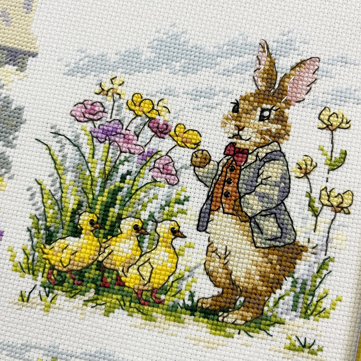 Family Stories cross stitch kit flat product photo