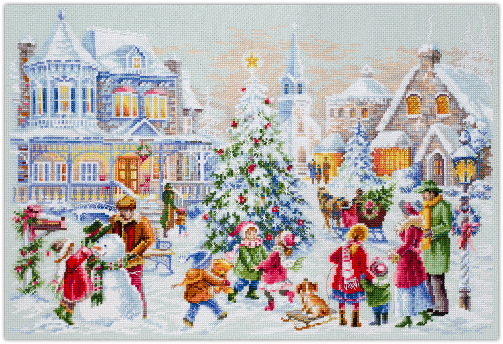 Christmas Eve 540-250 Counted Cross Stitch Kit by Magic Needle