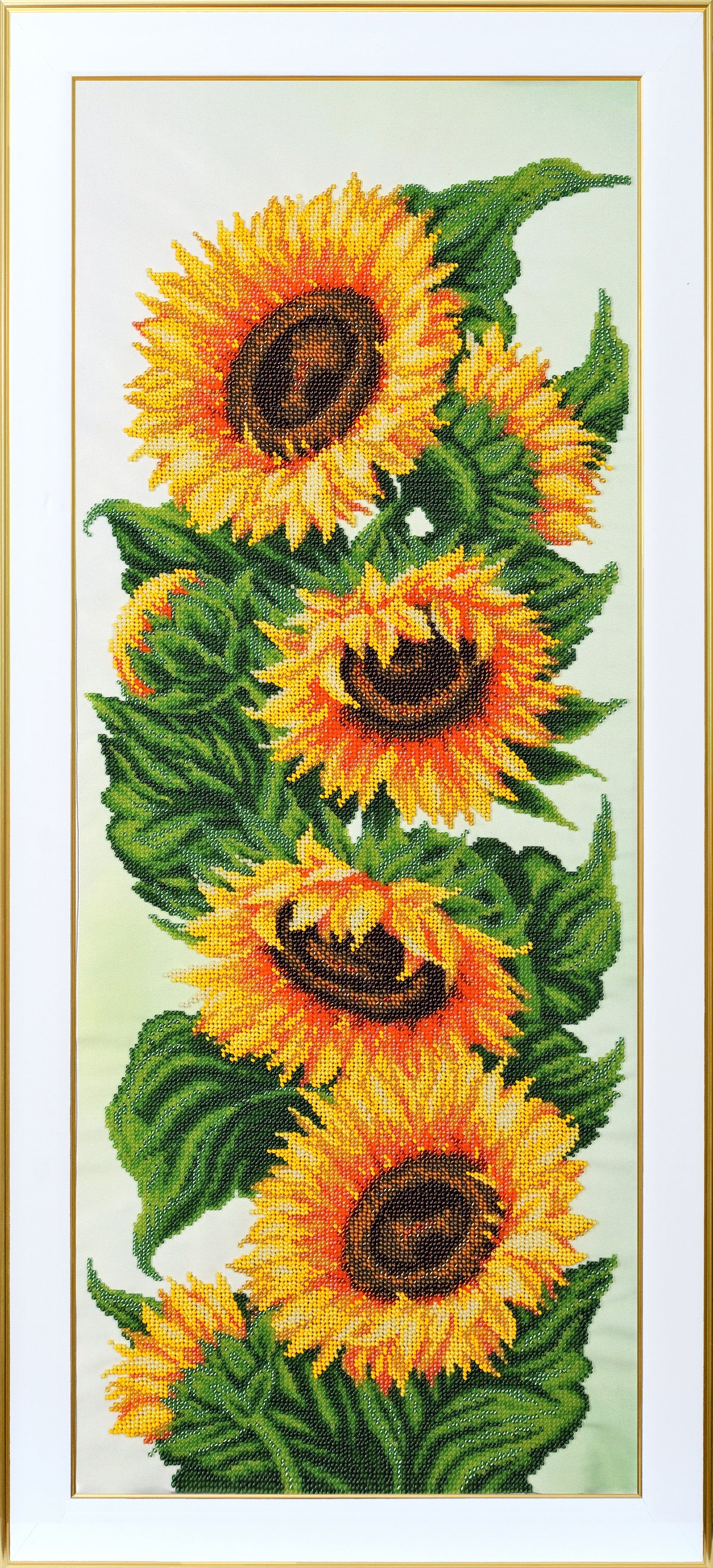 Colors of the Sun bead embroidery kit flat product photo