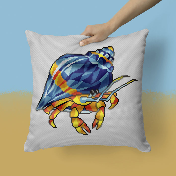 Нermit crab - PDF Cross Stitch Pattern