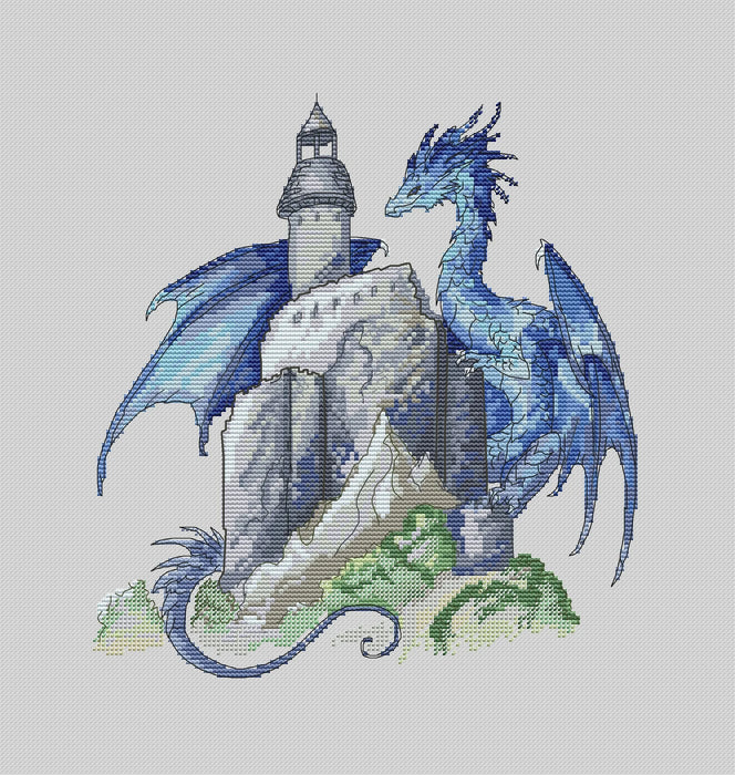 Strength and Power - PDF Cross Stitch Pattern