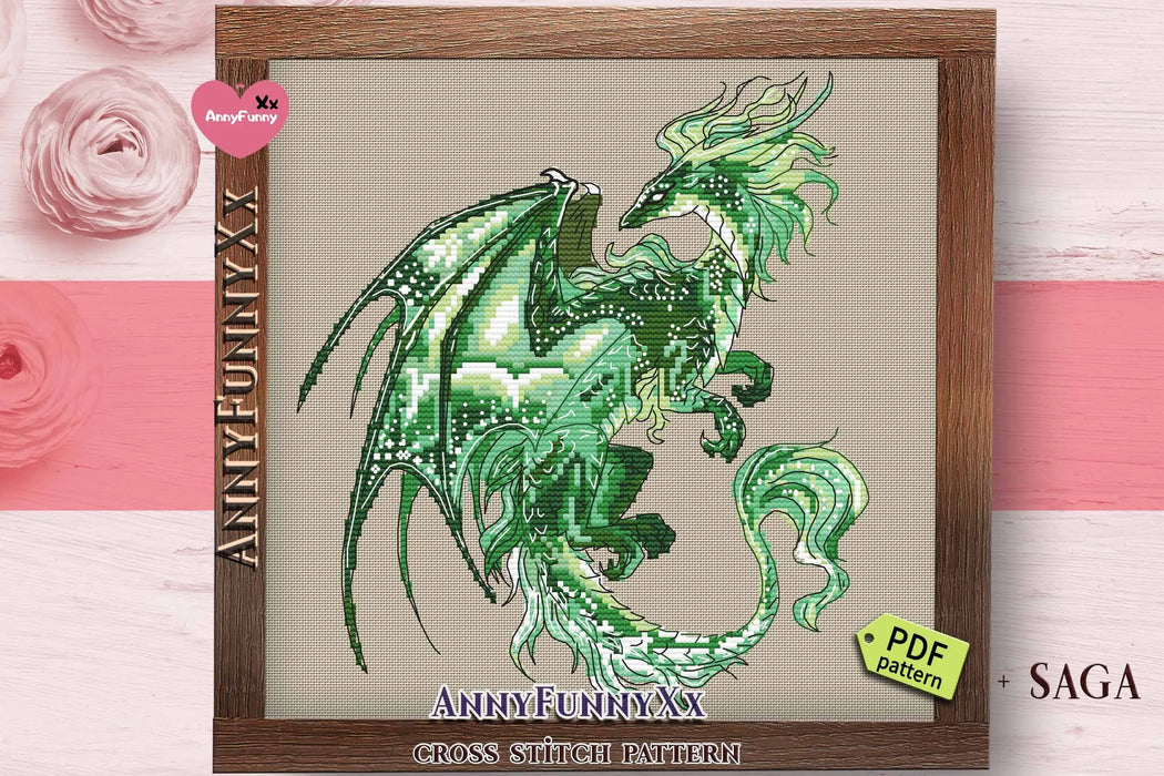 Graceful Pride - PDF Cross Stitch Pattern