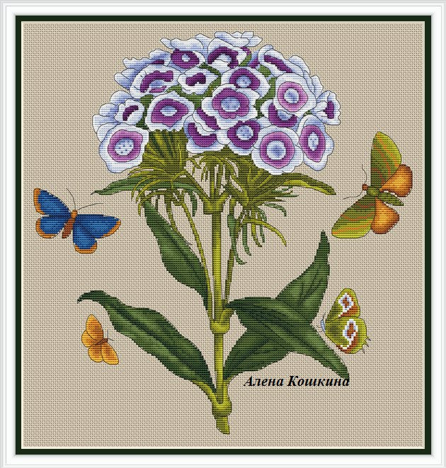 Turkish clove - PDF Cross Stitch Pattern