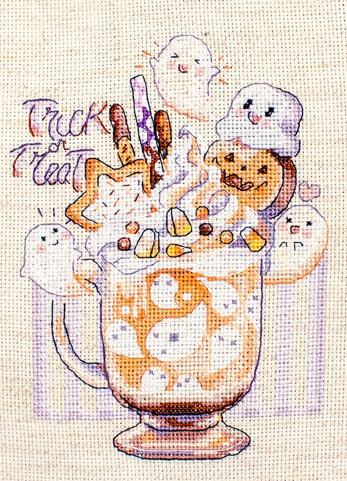 Trick or Treat L8810 Counted Cross Stitch Kit